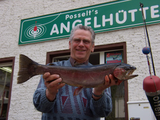 Peter Posselt 02.05.2008 -  Regenbogenforelle   63 cm 2100 gr   Saale 